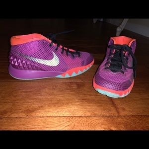 Nike purple and pink Kyrie 1 LIKE NEW